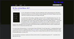 Desktop Screenshot of bontano.com